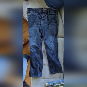 5.11 Tactical Men's Jeans Defender Flex Straight Leg Denim Size 36x32 Blue